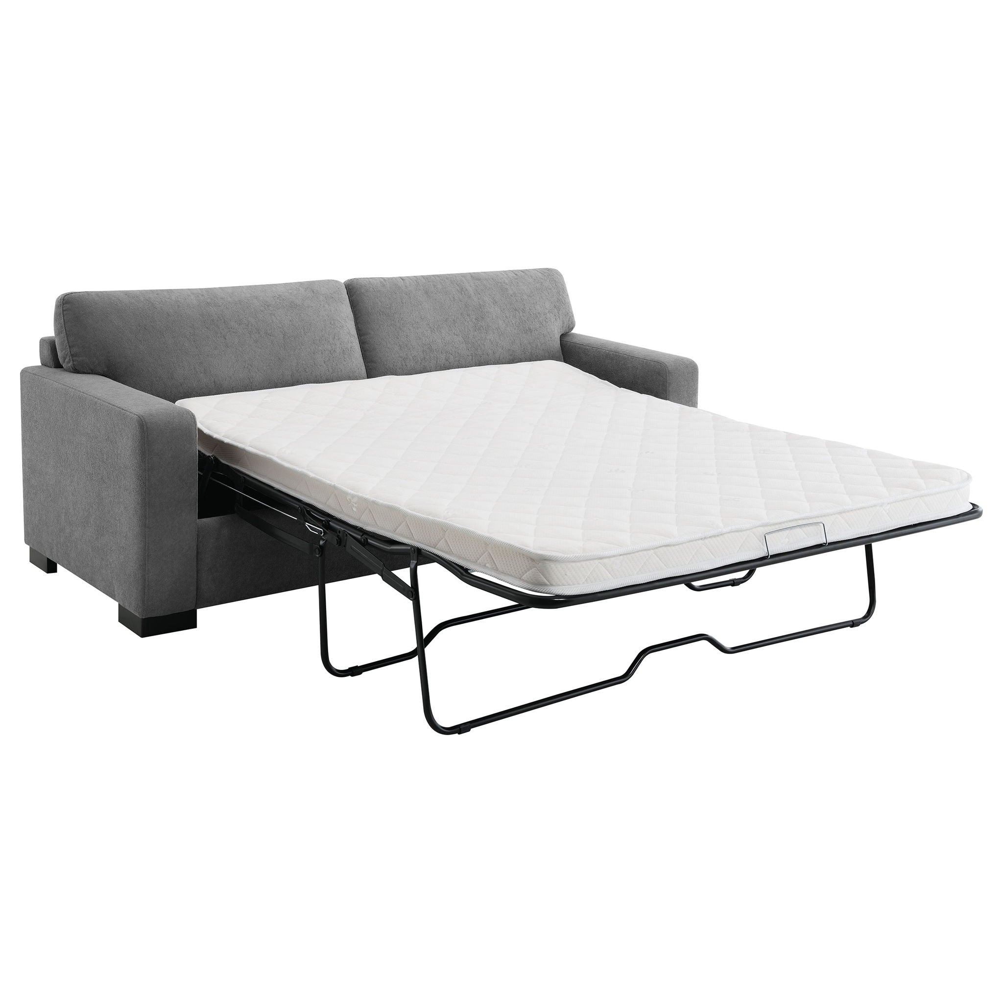 Vicente - Sleeper Sofa With Queen Mattress - Gray by HouseOfZazla