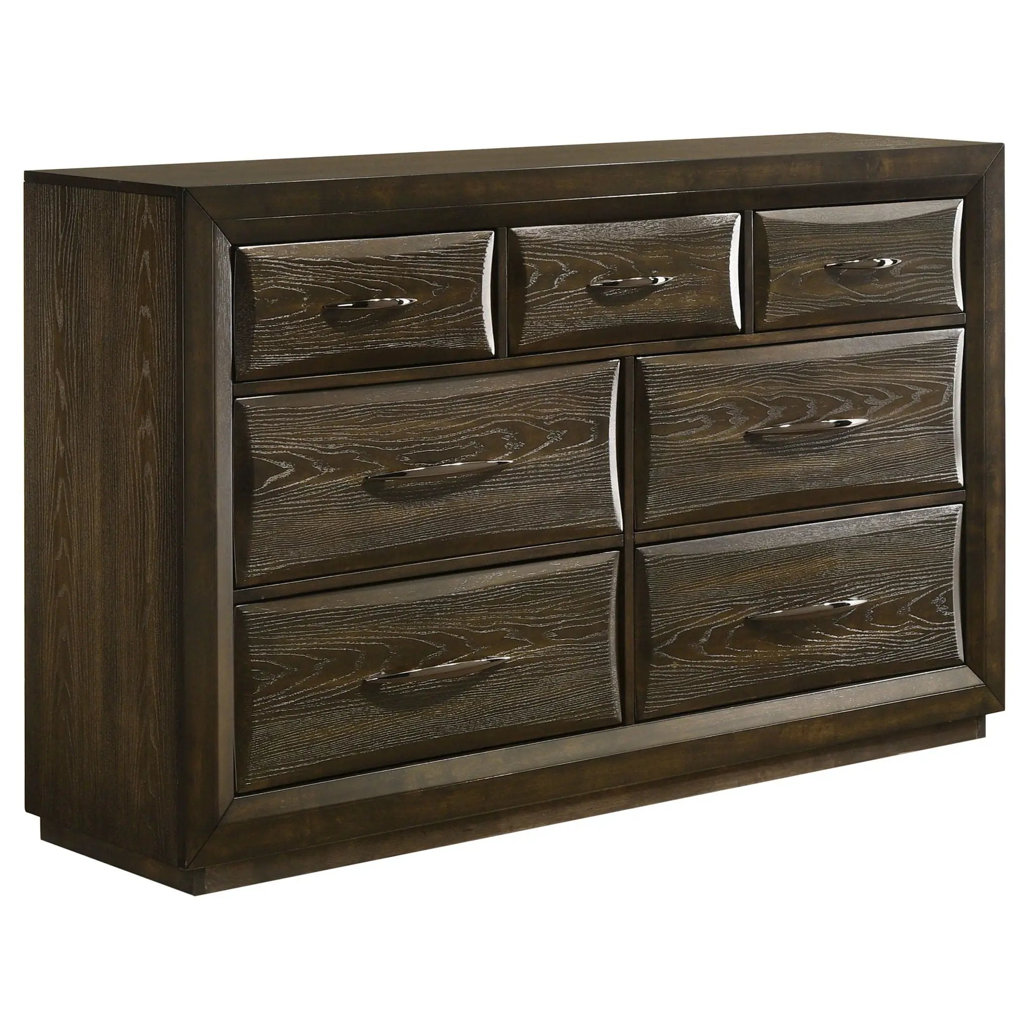 Atlas 5-piece California King Bedroom Set Dark Oak by Unique Piece Furniture