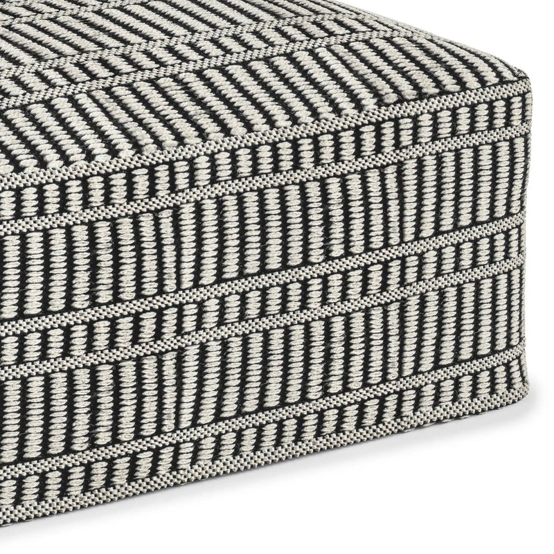 Safford - Square Outdoor / Indoor Pouf by Unique Piece Furniture