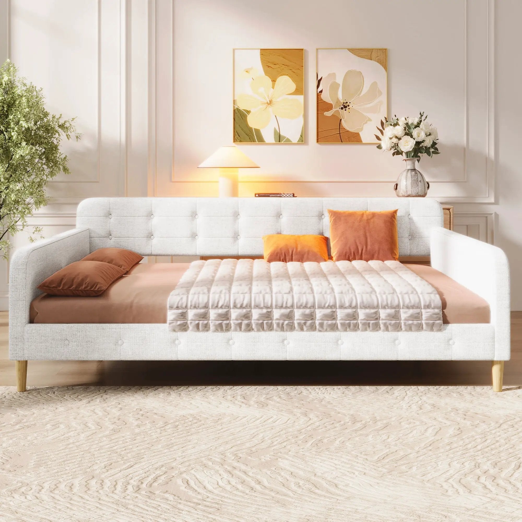 Upholstered Daybed by HouseOfZazla