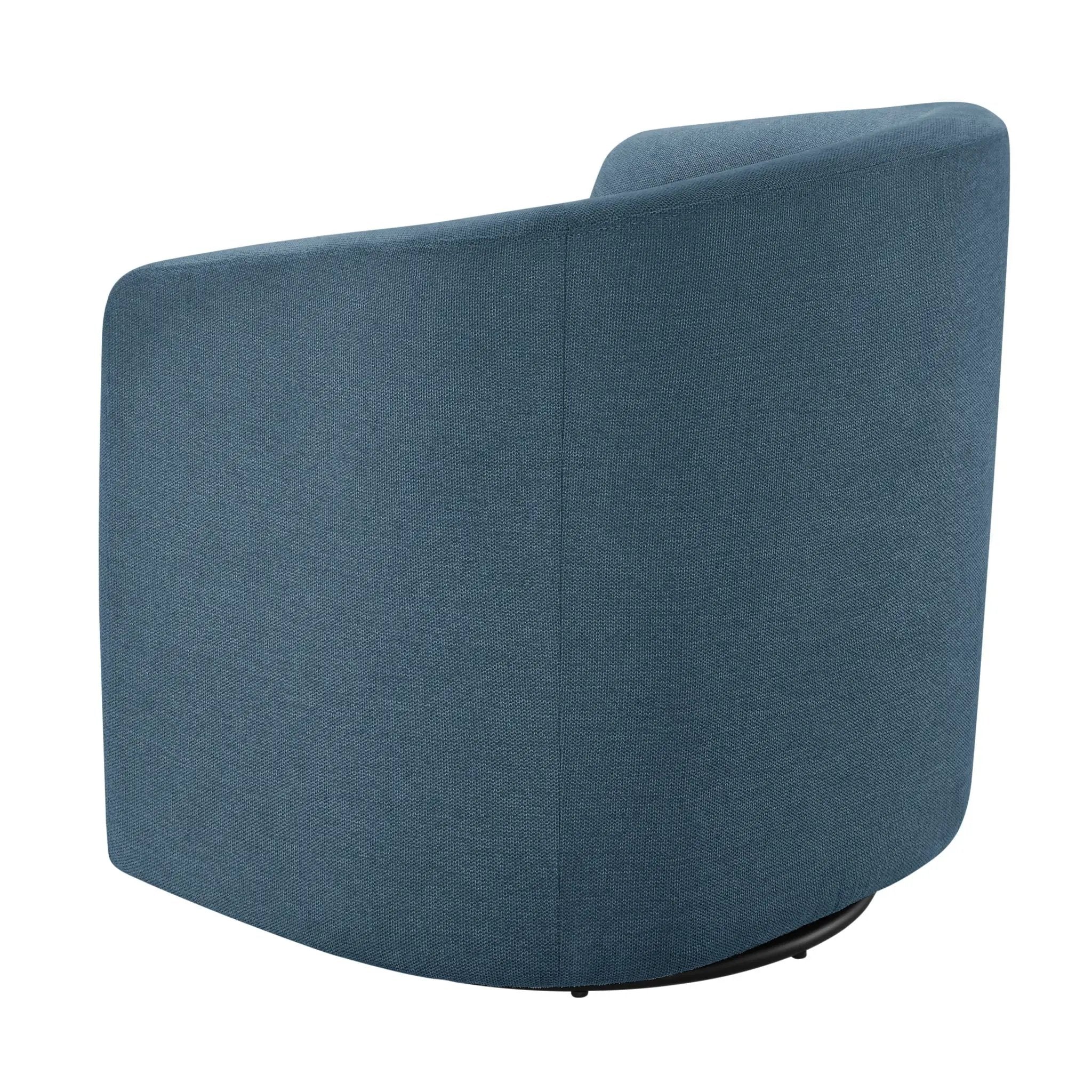 Ardena - Modern Swivel Barrel Chair by HouseOfZazla