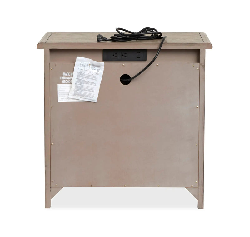 Claremont - Drawer Nightstand - Smokey Taupe by Unique Piece Furniture