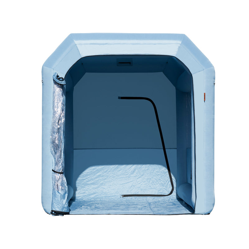Inflatable Paint Booth, 9.8 x 8.2 x 8.2 ft with Powerful Blower and Air Filter System by HouseOfZazla