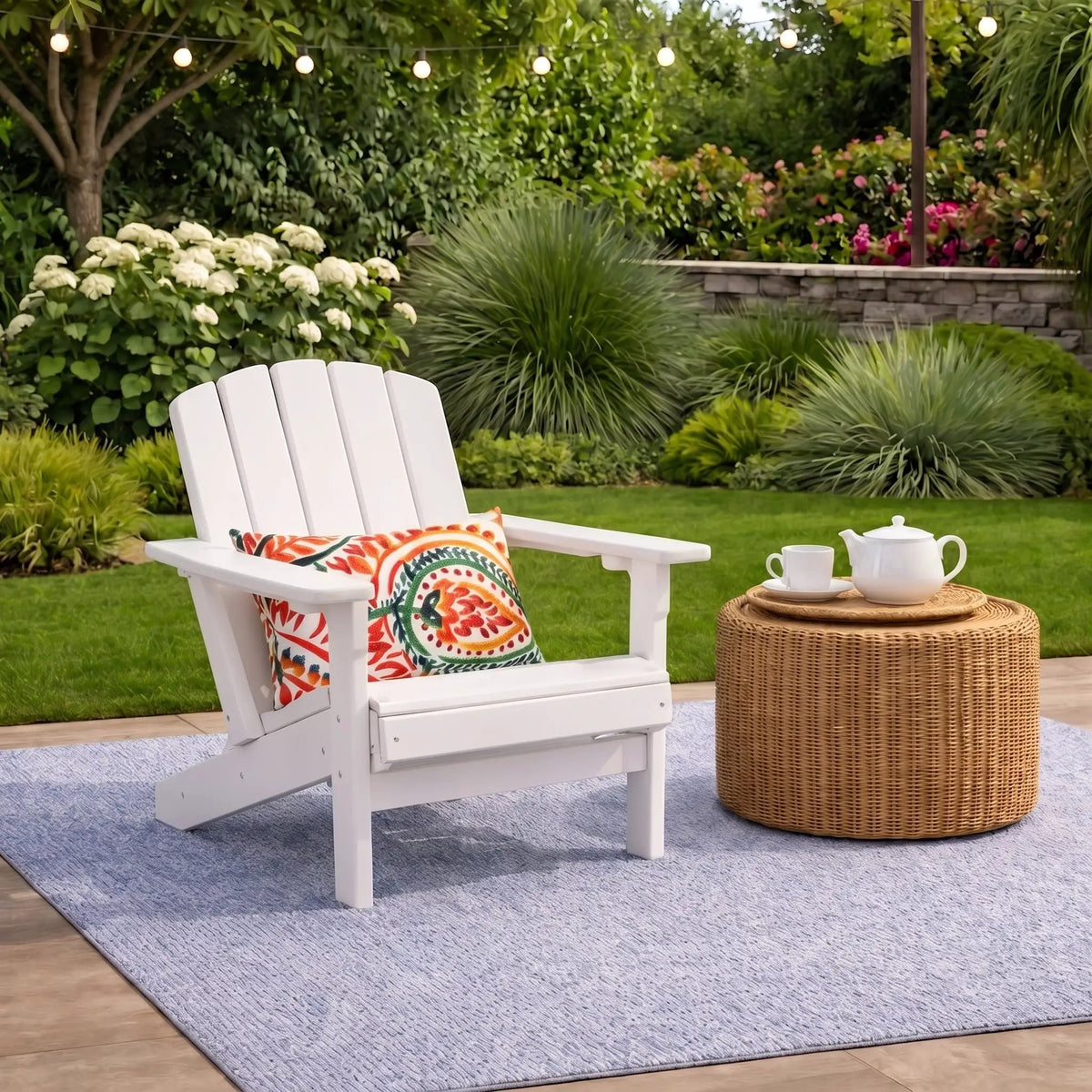 2 Pack Outdoor Lumbar Pillow with Inserts - Tropical Parrot, photo 3 of 8