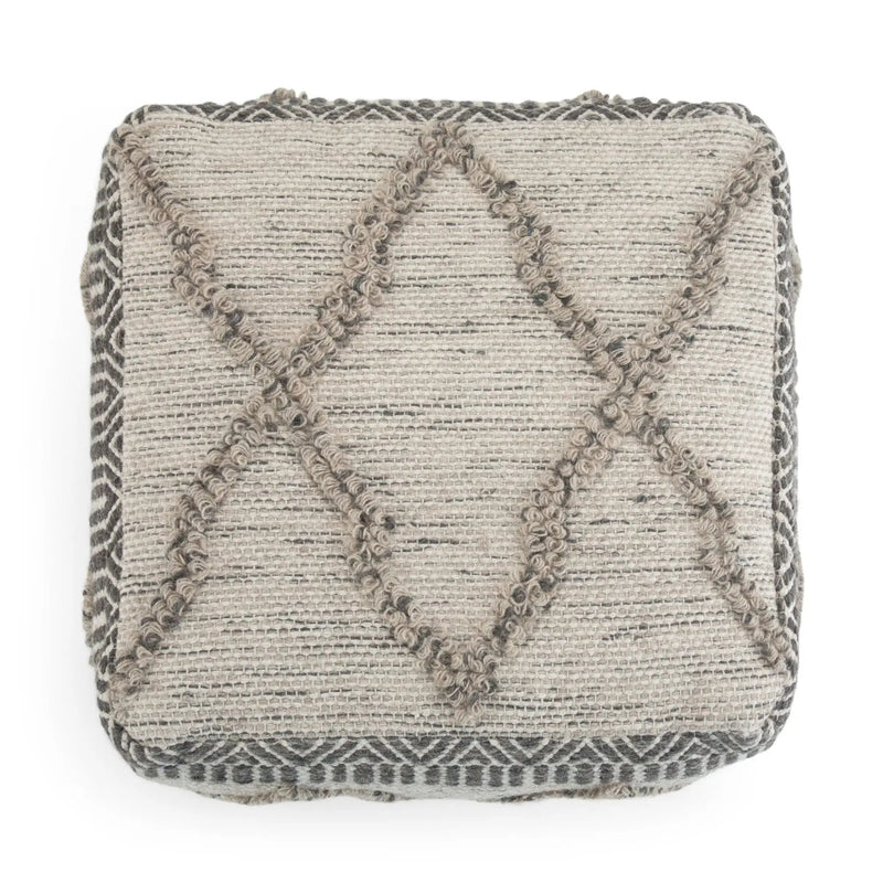 Sweeney - Upholstered Square Pouf by HouseOfZazla