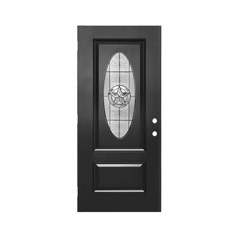 36"x80" Fiberglass Front Door by HouseOfZazla