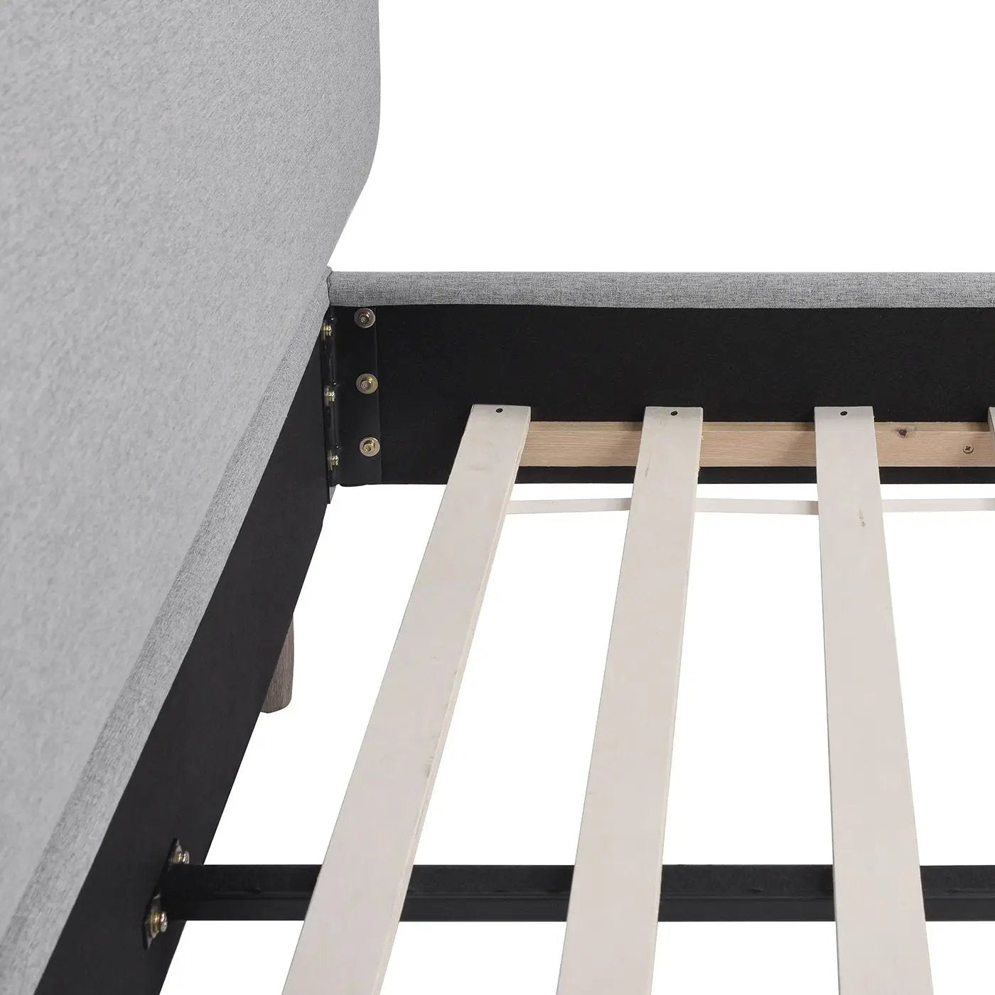 Diego - Low Upholstered Platform Bed by HouseOfZazla