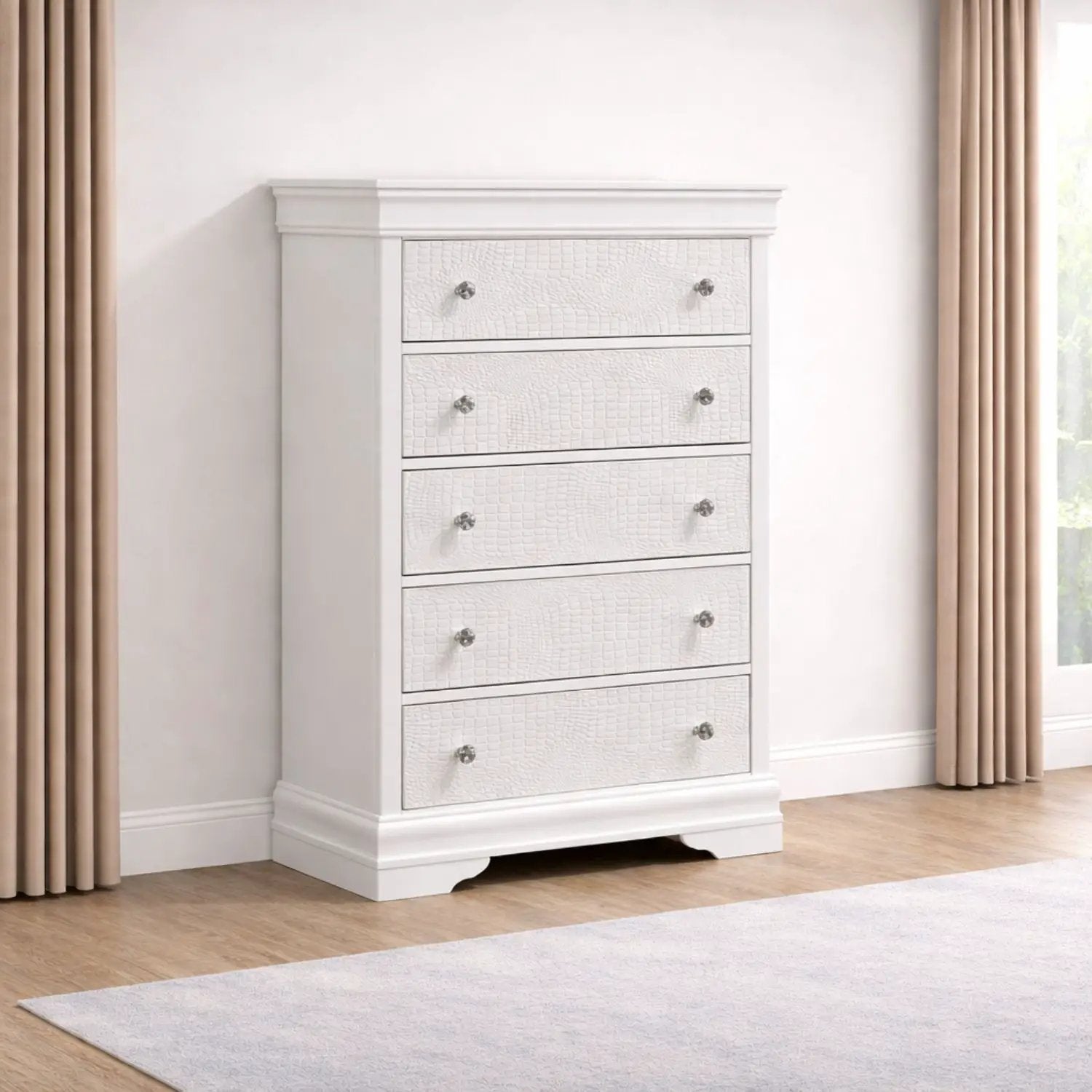 Blaze - Modern Bedroom Set With LED Headboard by HouseOfZazla
