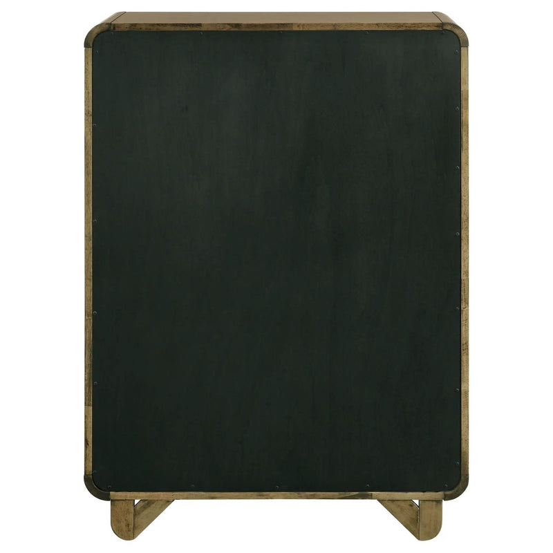 Tully - 5 Drawer Chest - Nutmeg Brown