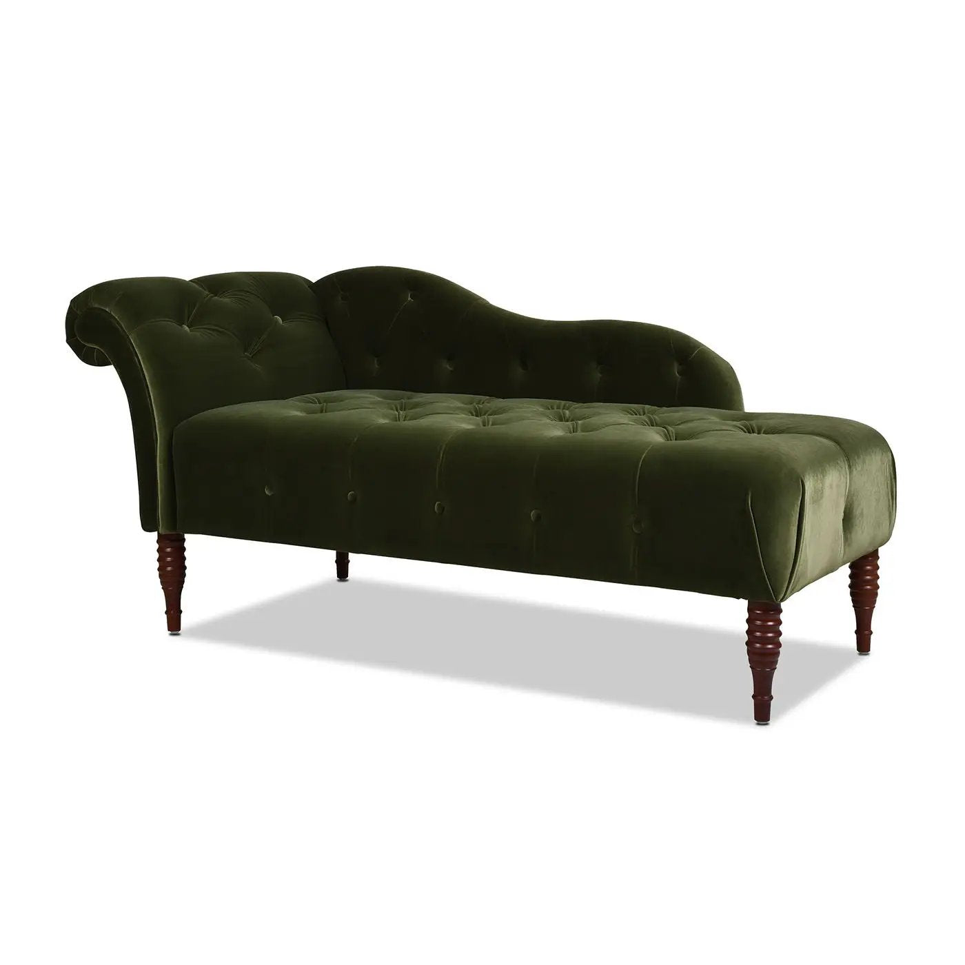 Samuel - Tufted Roll Arm Chaise Lounge by Unique Piece Furniture