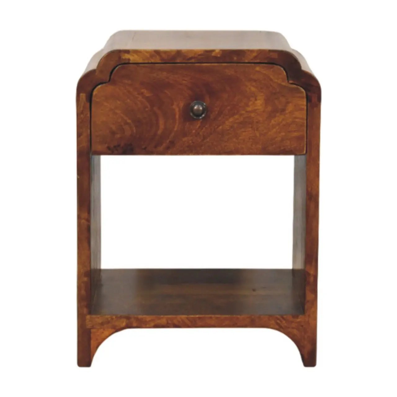 Newton - Nightstand With A Drawer And Open Shelf by Unique Piece Furniture