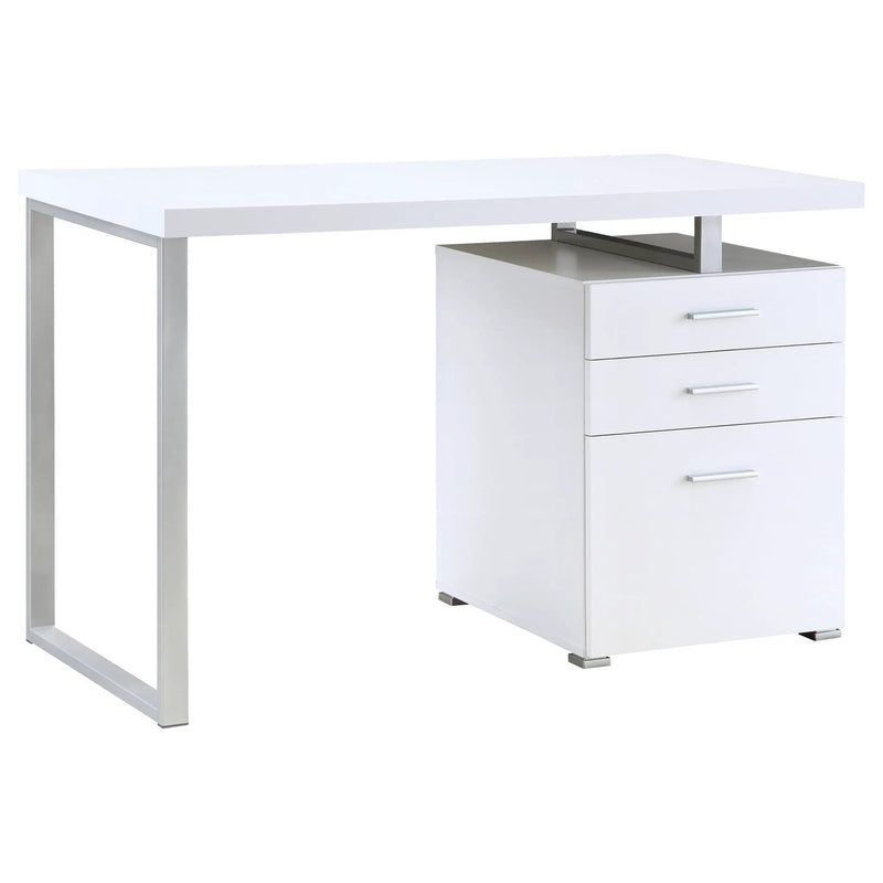 3 Drawer Reversible Office Desk by HouseOfZazla