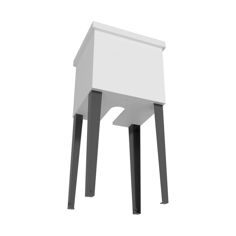 Bari Freestanding Plastic Laundry Utility Sink with Storage Cabinet by HouseOfZazla