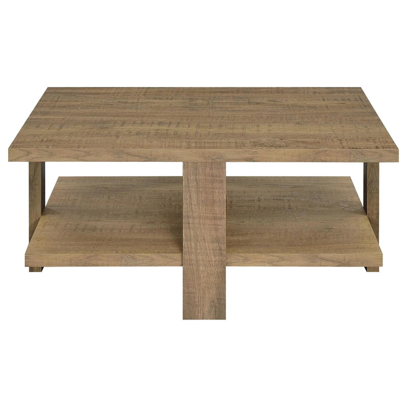 Dawn 3-piece Round Coffee and End Table Set Mango Brown by Unique Piece Furniture