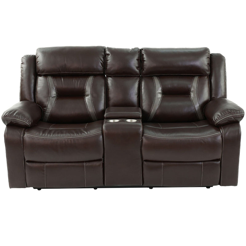 Living Room Set With Pillow Armrest And Tufted Backrest by HouseOfZazla