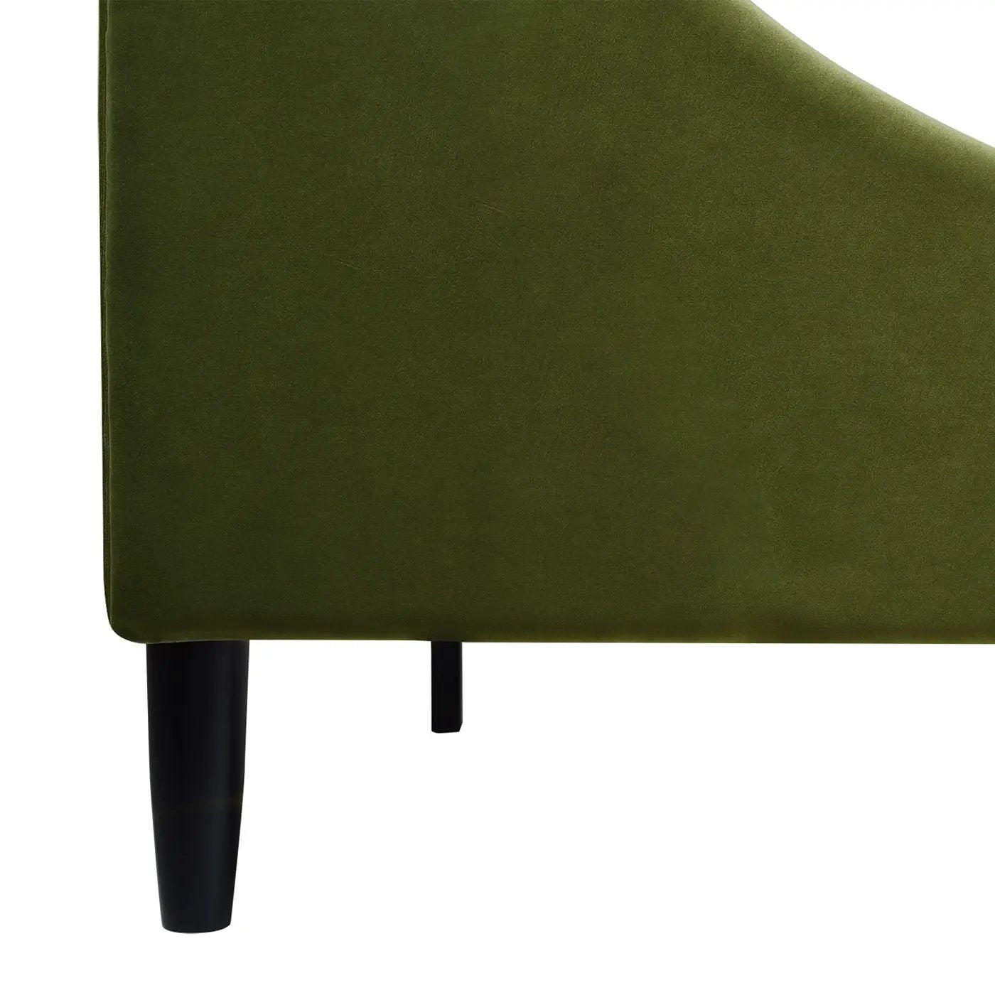 Aspen - Vertical Tufted Modern Headboard Platform Bed Set by HouseOfZazla