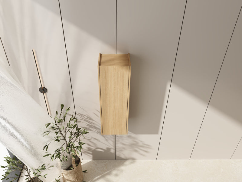 12 Inch Small Wall Mounted Side Cabinet by HouseOfZazla