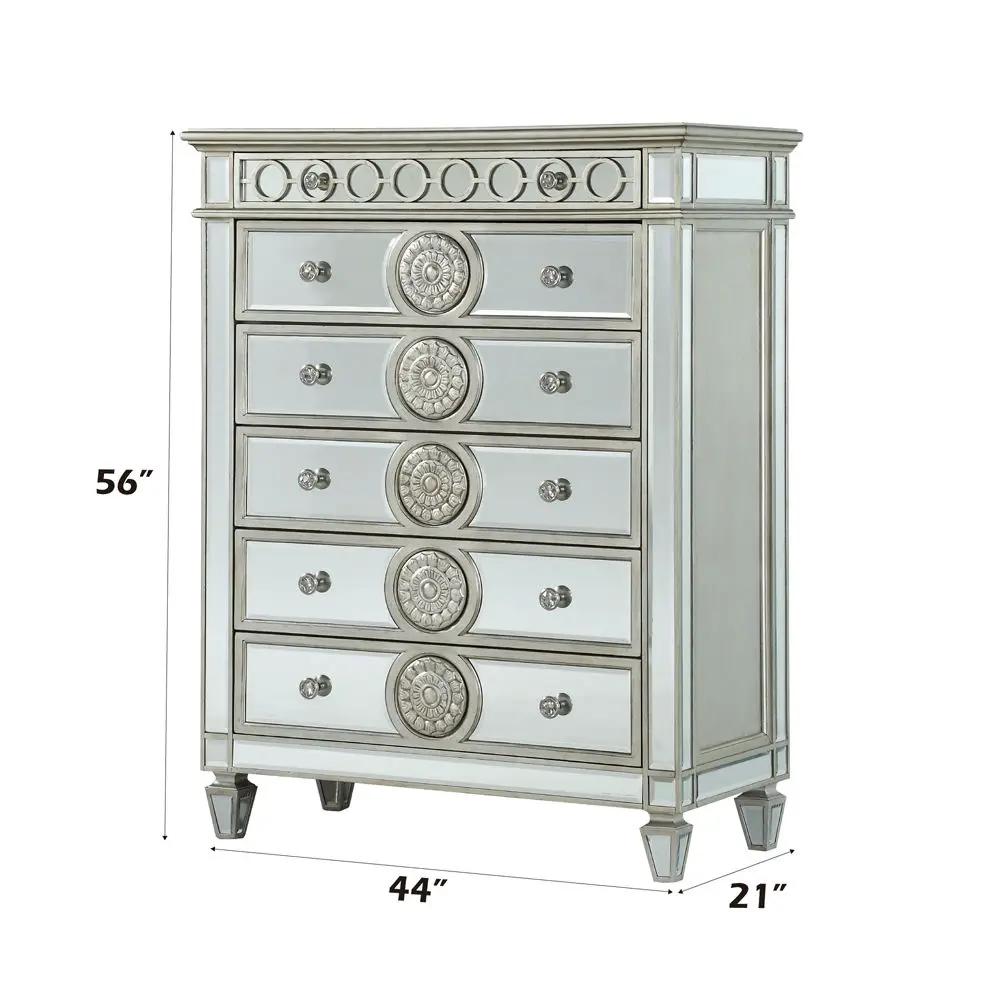 Varian - Chest - Mirrored by Unique Piece Furniture