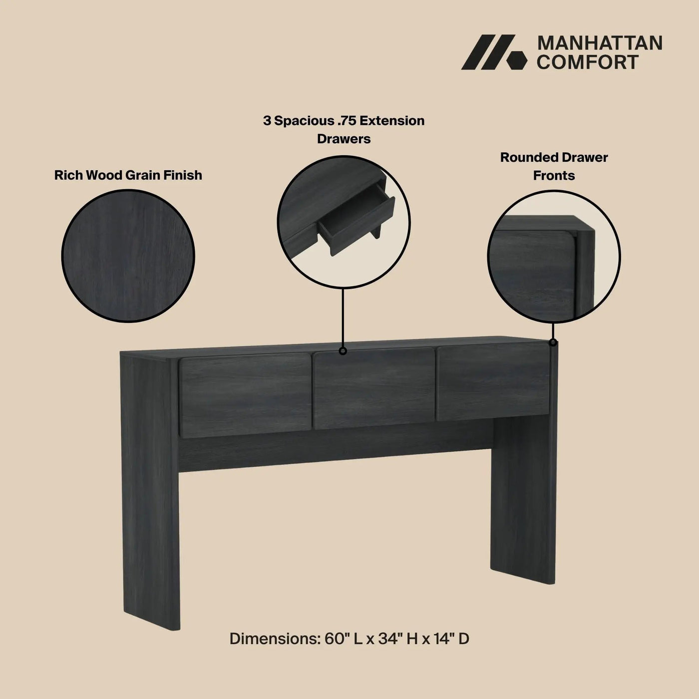 Linda - Console Table by HouseOfZazla