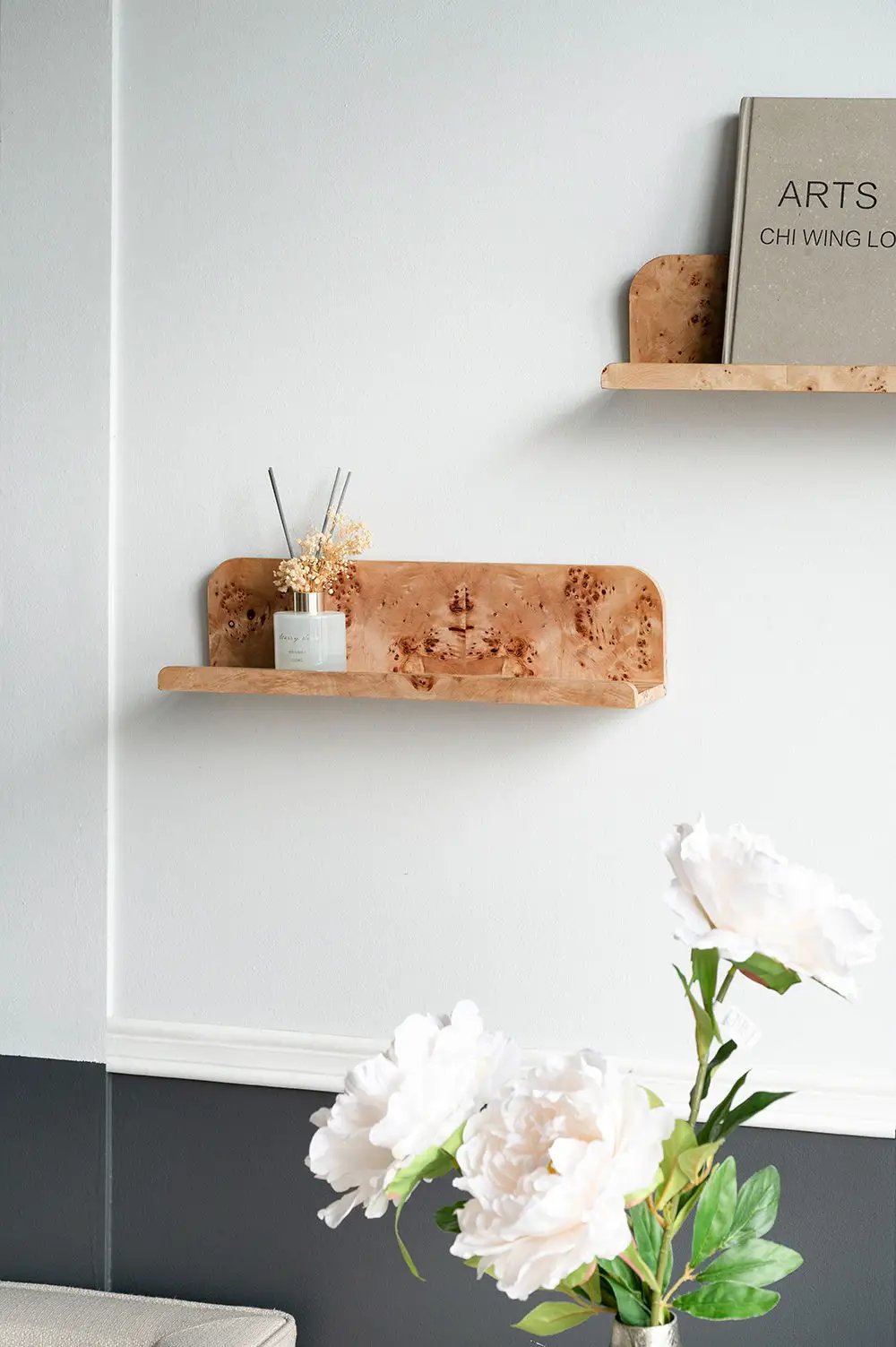 Burl - Eco-Friendly Floating Wall Shelf by Unique Piece Furniture