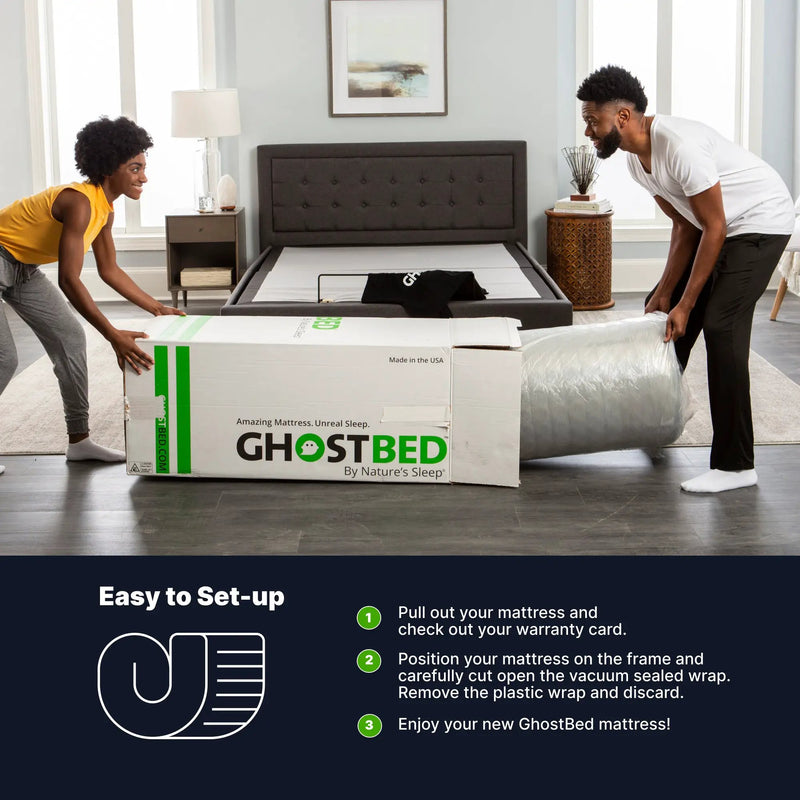 GhostBed Memory Foam Mattress by HouseOfZazla