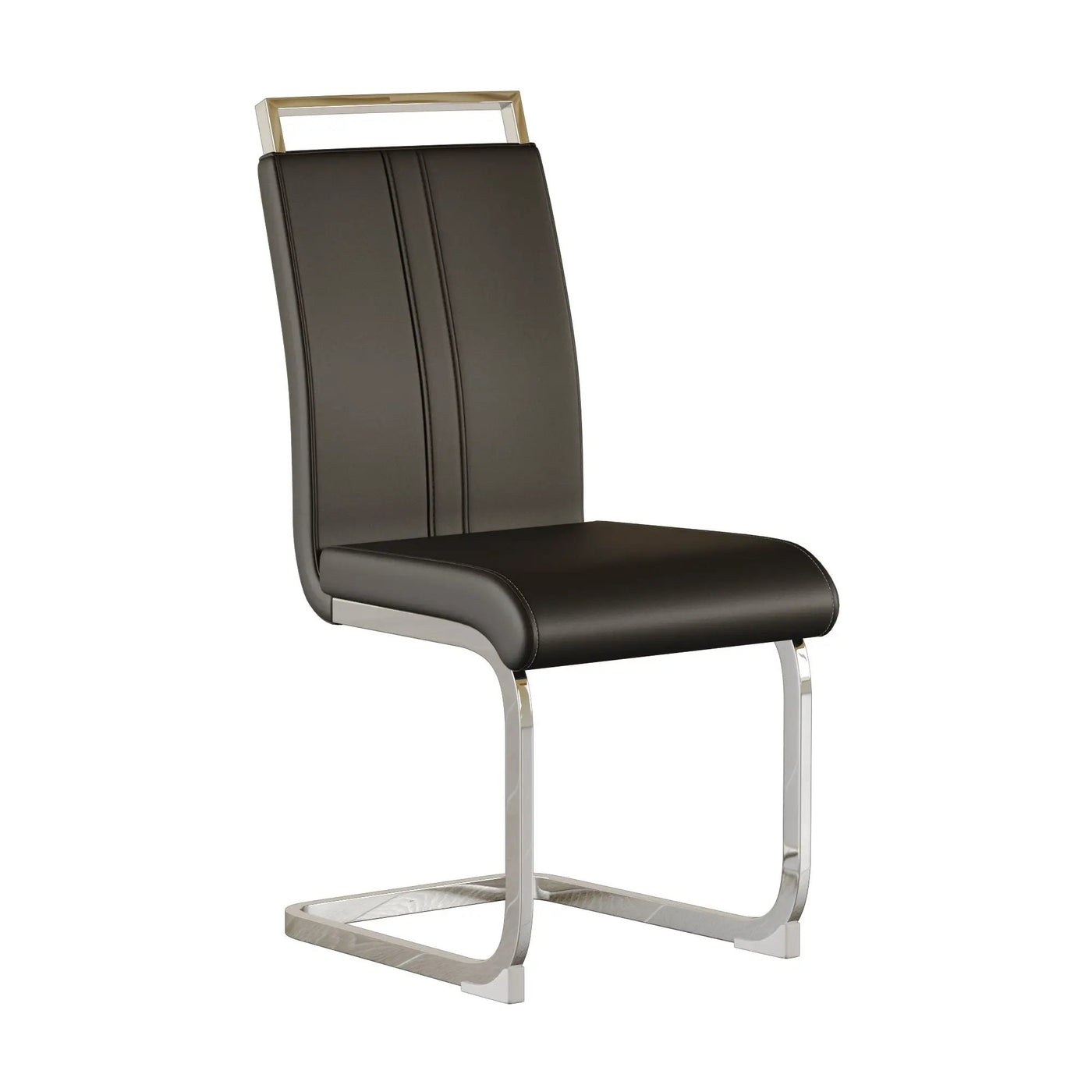 Modern Dining Chairs With Padded Seat, High Back by Unique Piece Furniture