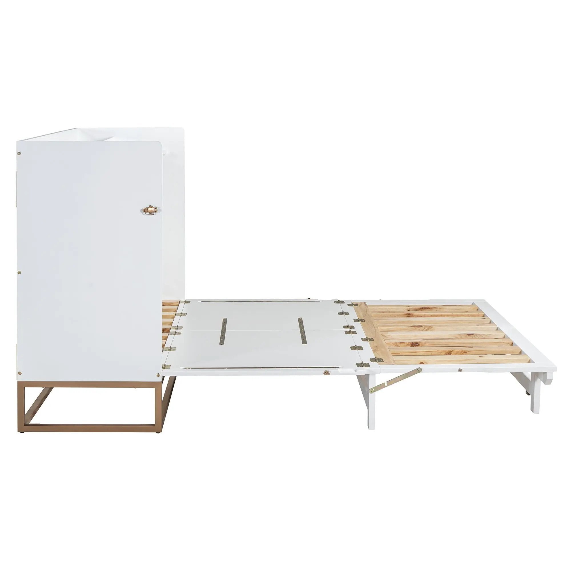 Murphy Bed With Iron Legs, Modern Design by Unique Piece Furniture