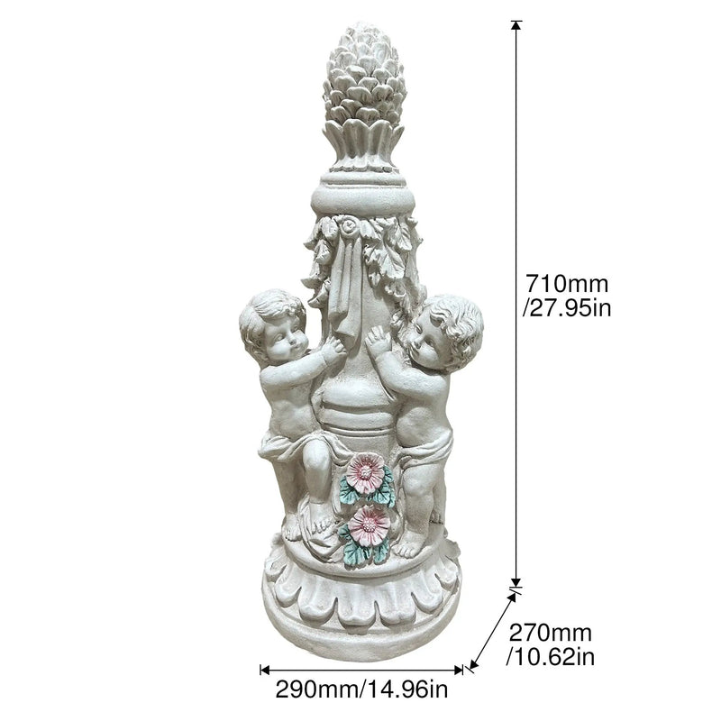 Climbing Children Garden Statues by HouseOfZazla