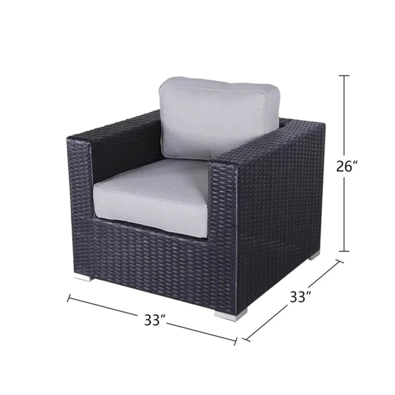 Patio Chair With Cushions Stylish Design by Unique Piece Furniture