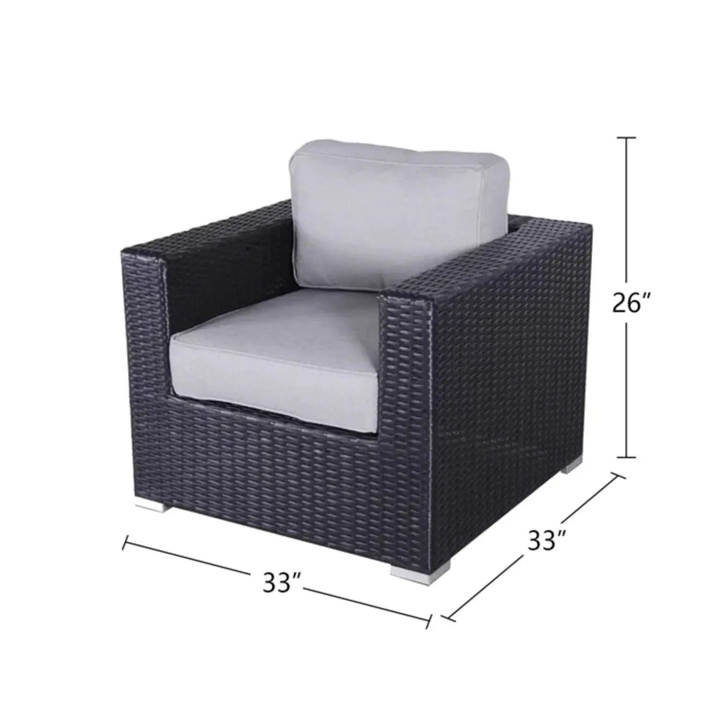 Patio Chair With Cushions Stylish Design by Unique Piece Furniture