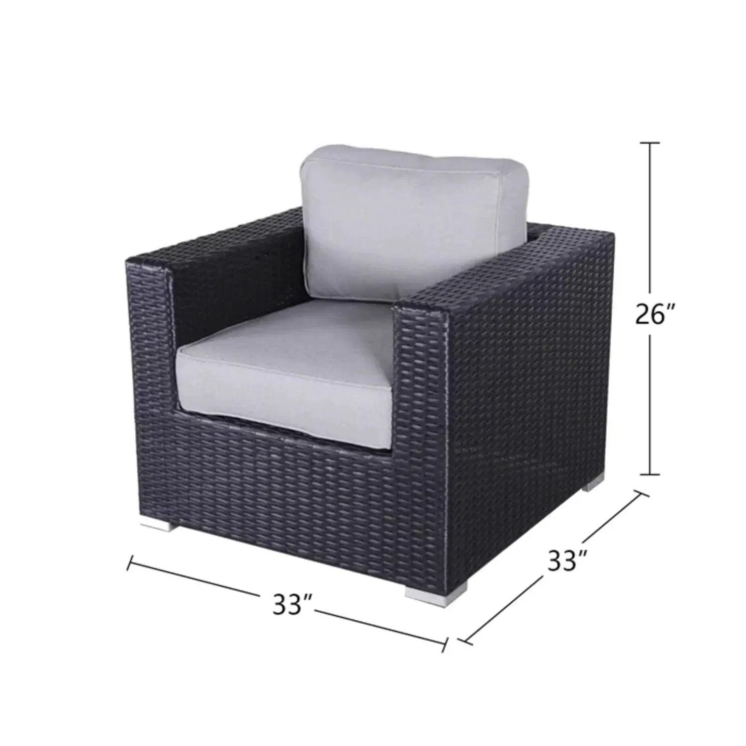 Patio Chair With Cushions Stylish Design by Unique Piece Furniture