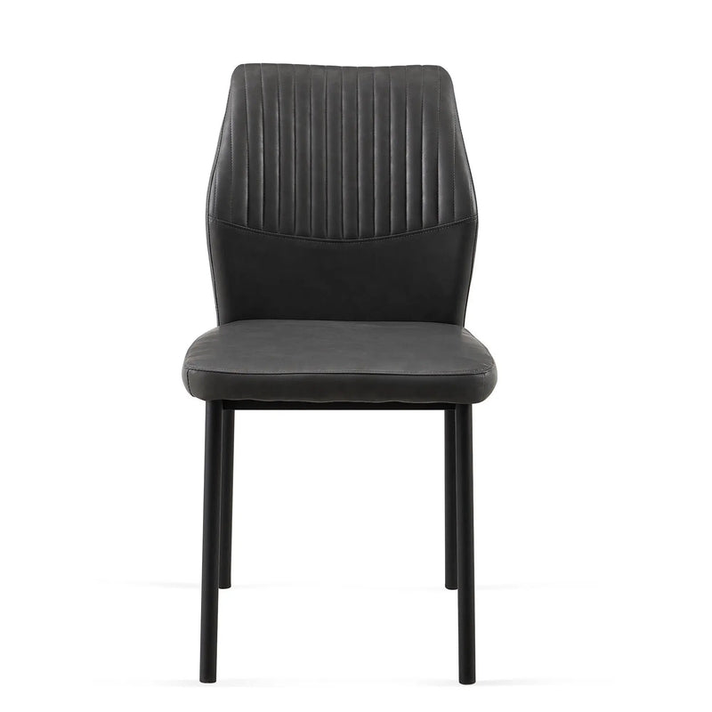Dining Chairs Living Room Chair Modern Kitchen Armless Side Chair With Metal Legs by Unique Piece Furniture