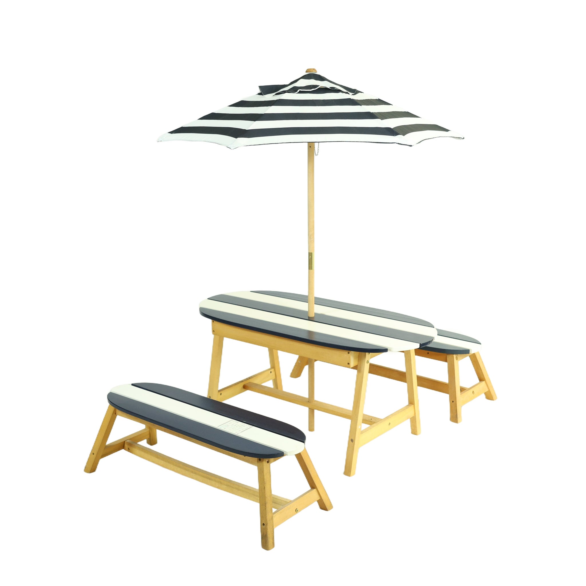 Naturally Playful Kids Picnic Table with Umbrella by HouseOfZazla