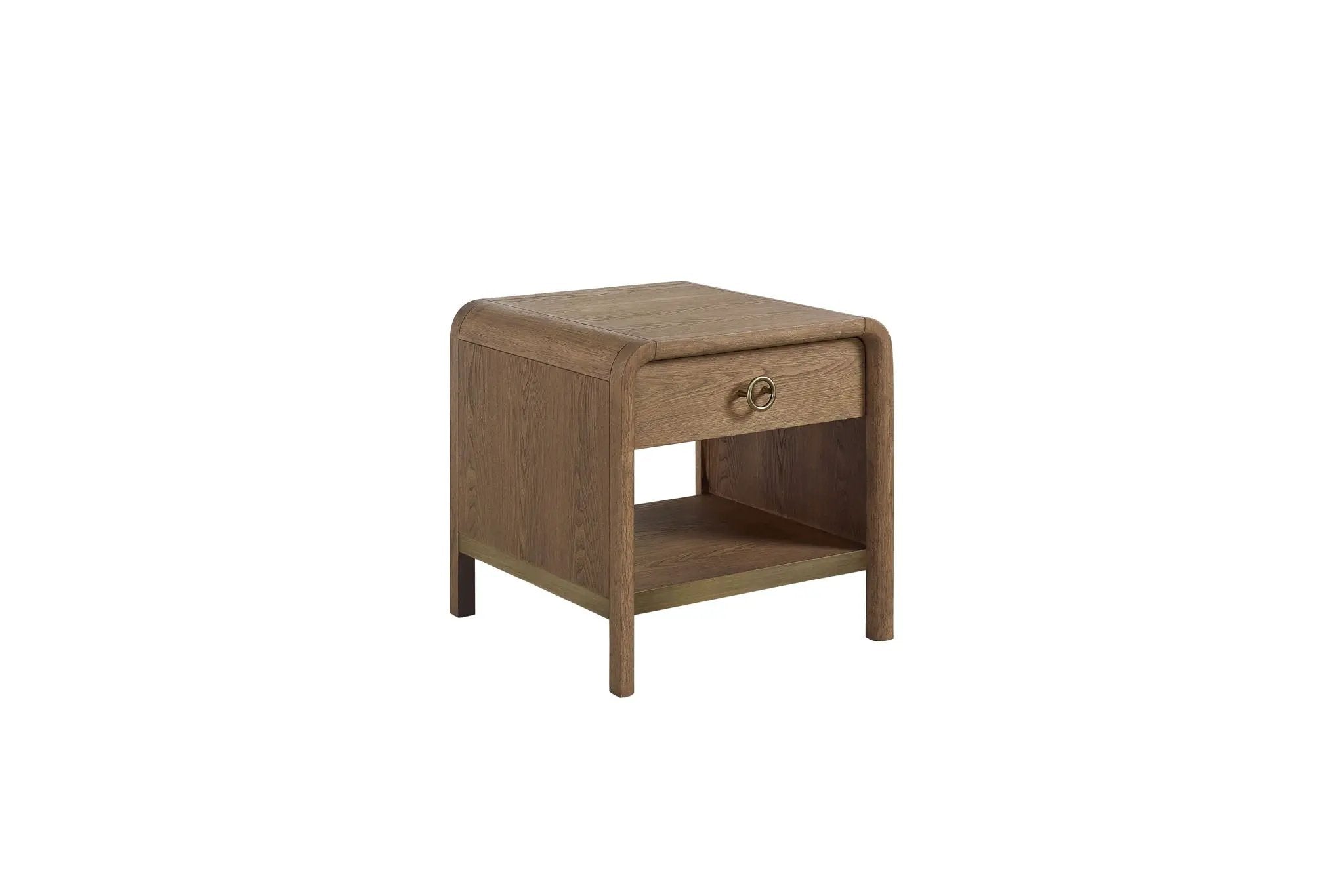 Waterfall - End Table - Light Brown by Unique Piece Furniture