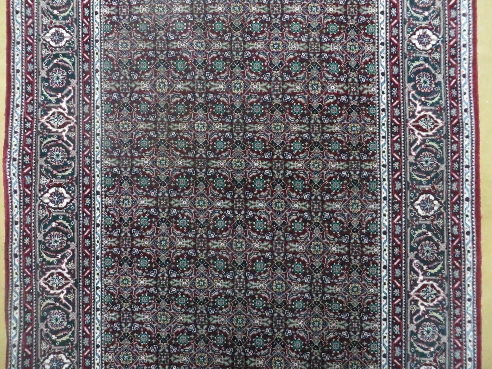 3' X 5' Vintage Fine Handmade Indian Amritsar Wool Silk Rug Nice by Jewel Rugs