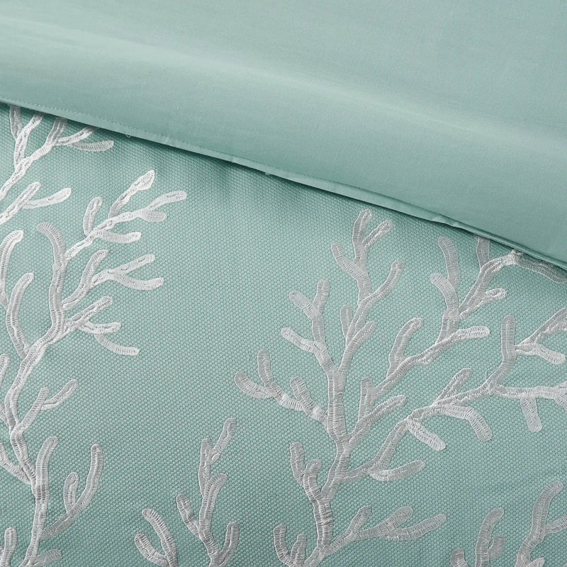 Duvet Cover Mini Set Aqua Full/Queen by HouseOfZazla