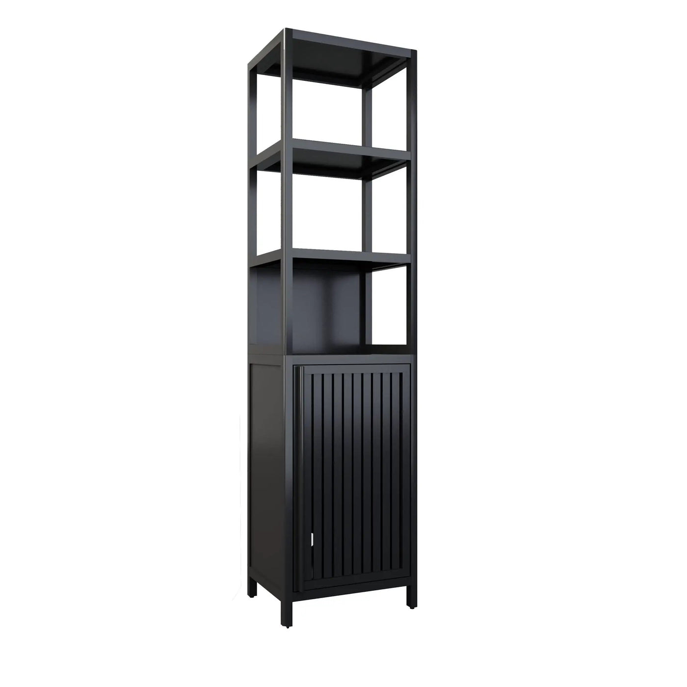 Storage Cabinet With Tall Tower, Multifunctional For Bathroom by Unique Piece Furniture
