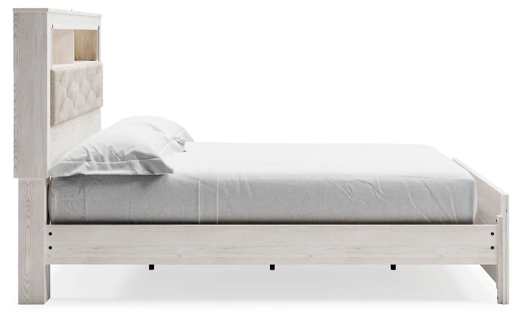 Altyra - King Bookcase Panel Bed - White by Unique Piece Furniture