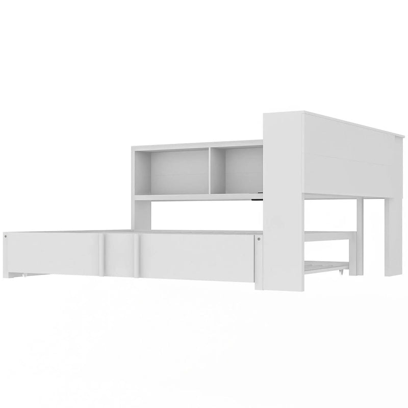 Daybed With Trundle, Storage Cabinets And USB Ports by HouseOfZazla