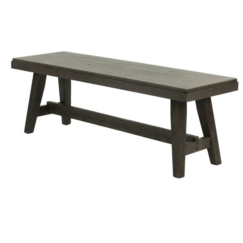 Dining Room Bench - Gray / Gray by HouseOfZazla