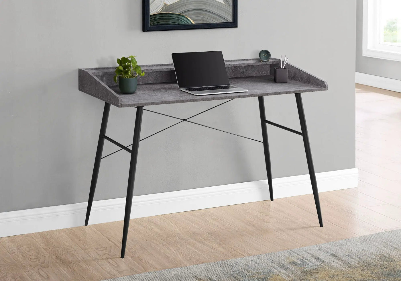 Computer Desk For Home Office With Storage Shelves by HouseOfZazla