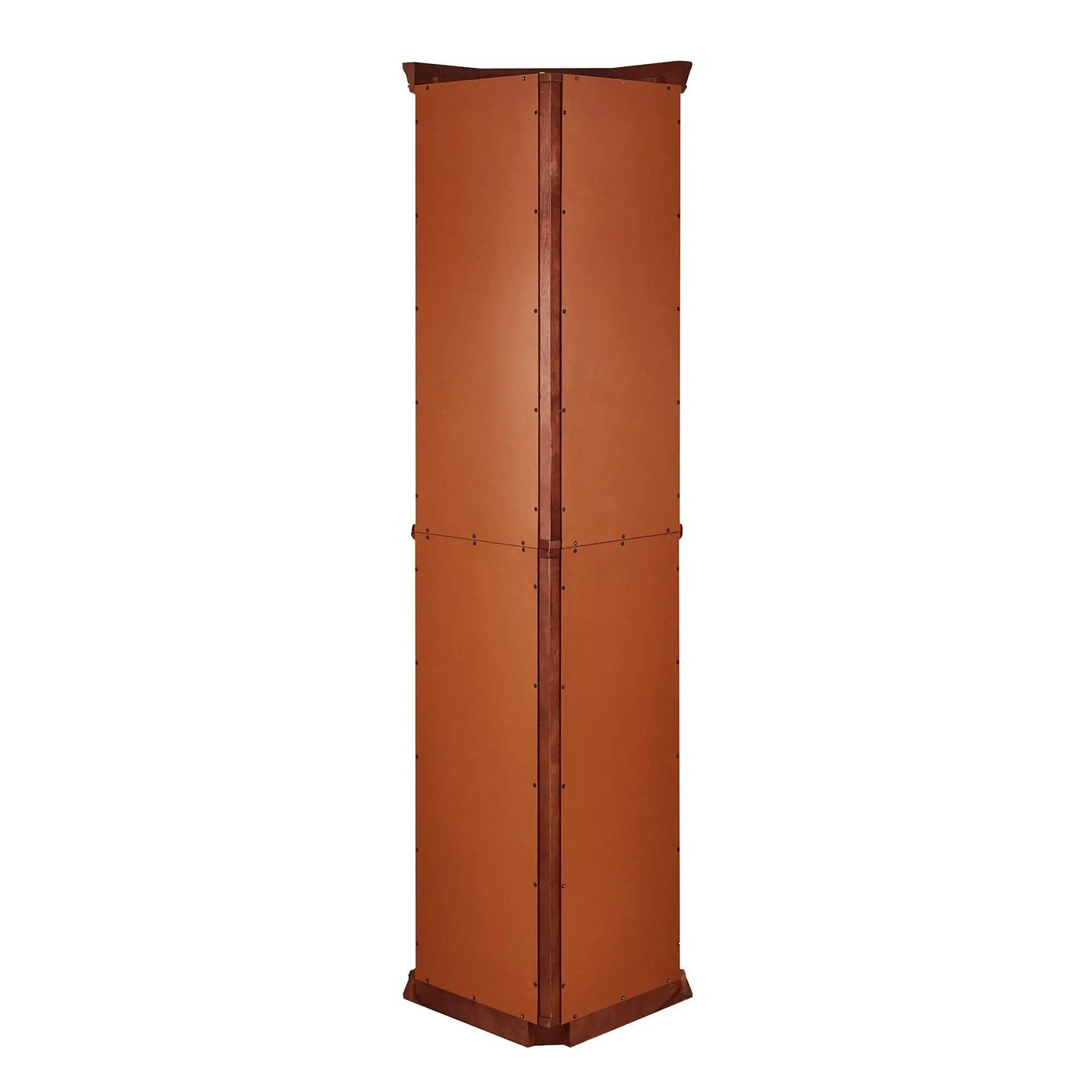 Corner Curio Cabinet With Lights, Adjustable Tempered Glass Shelves, Mirrored Back, Display Cabinet (E26 Light Bulb Not Included) by Unique Piece Furniture