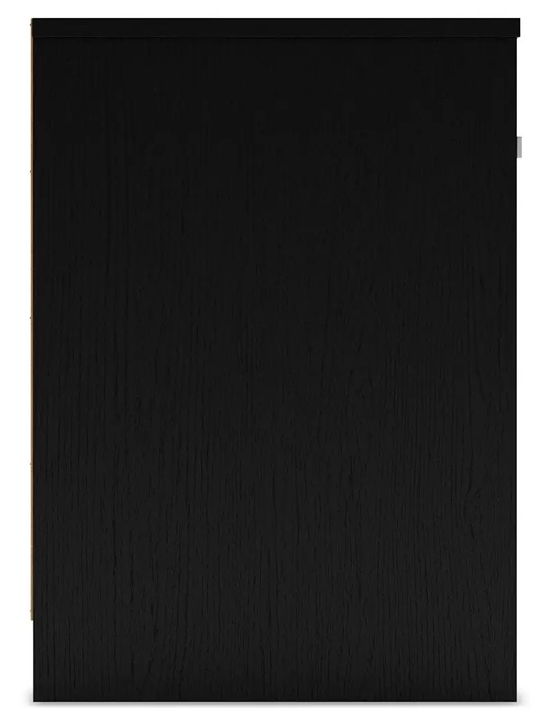 Finch - One Drawer Night Stand - 23" Height - Black by Unique Piece Furniture