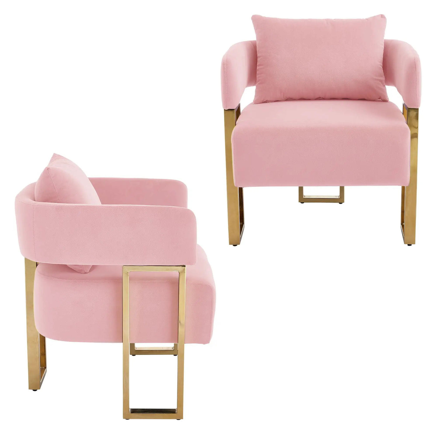 Modern Classic Decorative Chair with Teddy Fleece Upholstery by HouseOfZazla