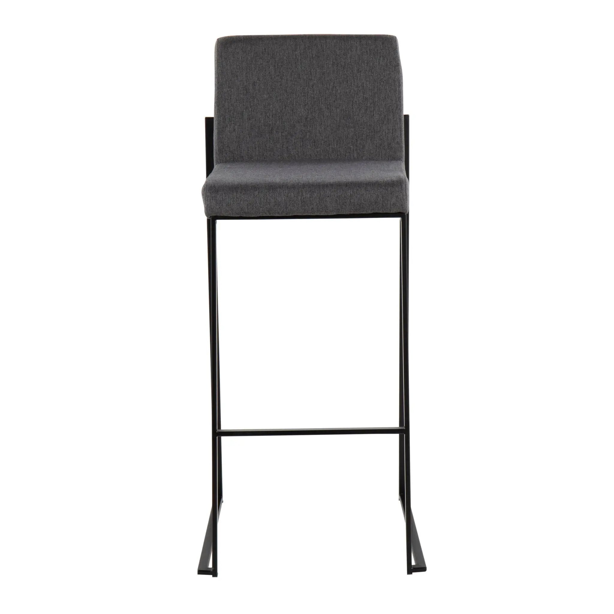 Fuji - Contemporary High Back Barstool Elegant Design by HouseOfZazla