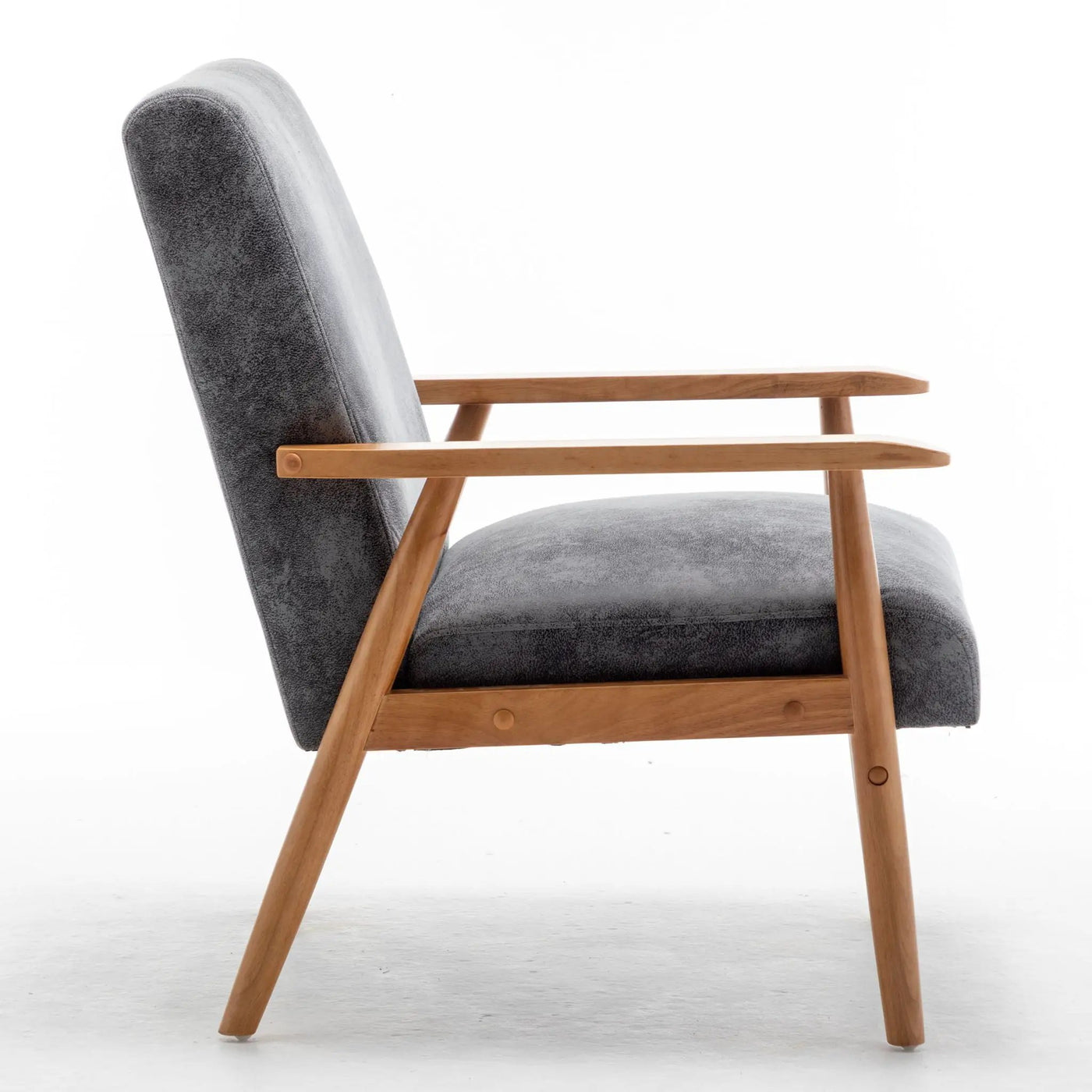 Wide Classic Mid-Century Modern Arm Chair by Unique Piece Furniture