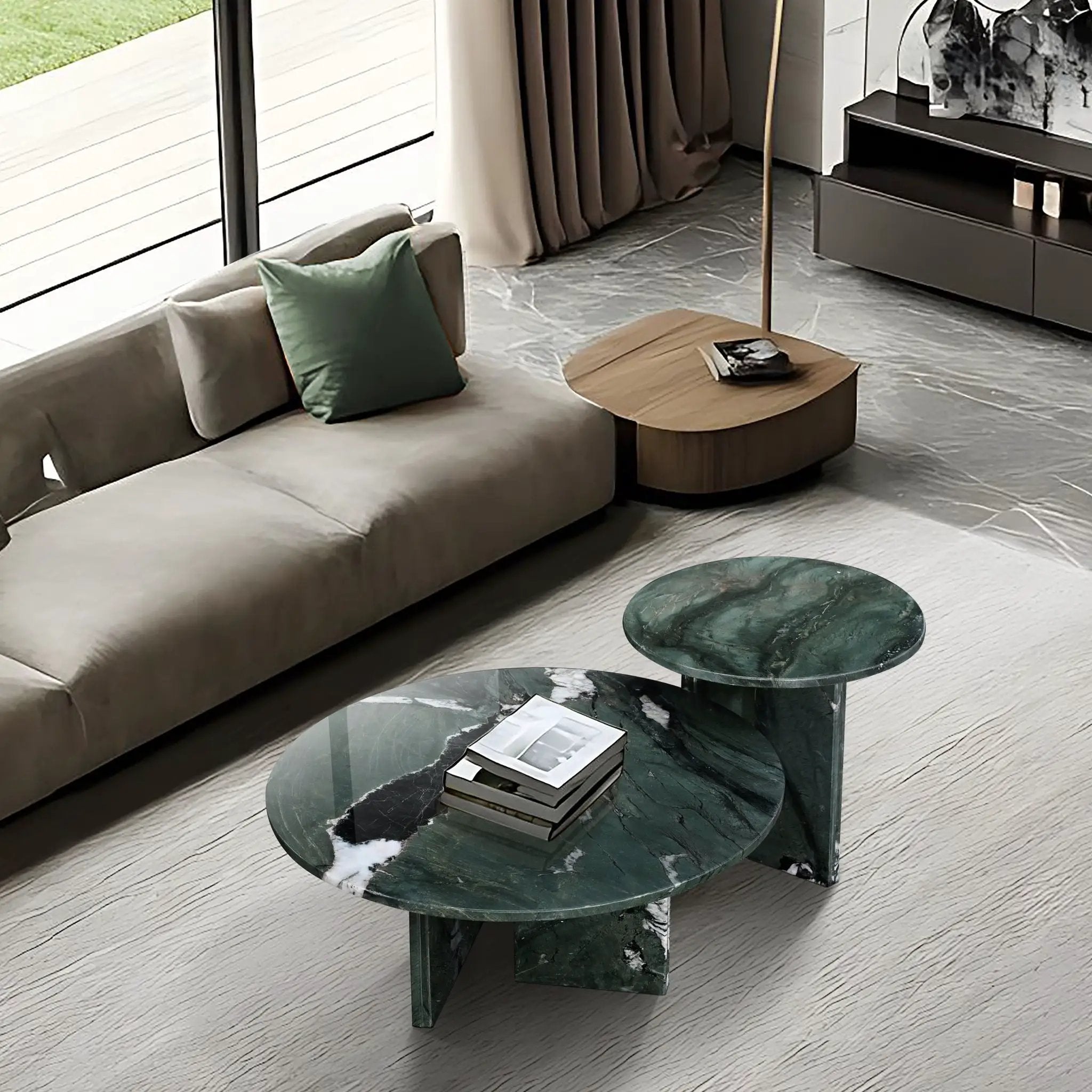 Elegant Coffee Duo Table Set by Unique Piece Furniture