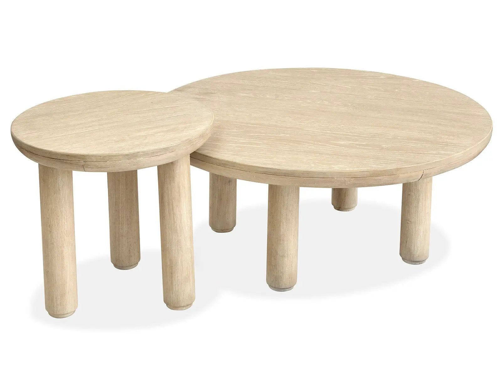 Sunset Cove - Nesting Cocktail Table With Casters by Unique Piece Furniture