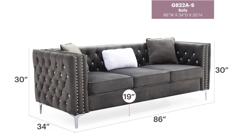 Paige - Sofa by HouseOfZazla
