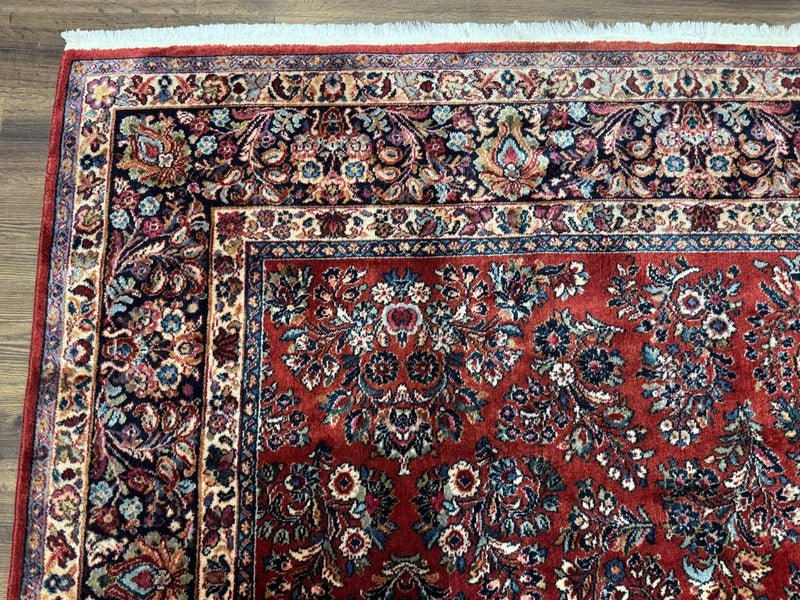 10x18 Karastan Sarouk Rug #785, Wool Large Palace Sized Vintage Karastan Carpet by Jewel Rugs